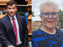 ACT leader David Seymour and former prime minister Jenny Shipley