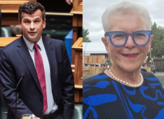 ACT leader David Seymour and former prime minister Jenny Shipley