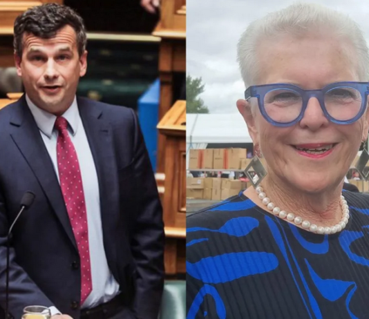 ACT leader David Seymour and former prime minister Jenny Shipley