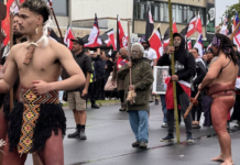 Prominent activist Tame Iti joins the Hīkoi