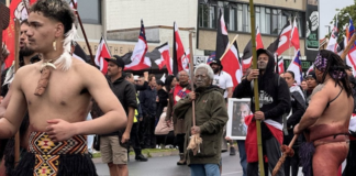 Prominent activist Tame Iti joins the Hīkoi