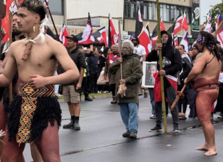 Prominent activist Tame Iti joins the Hīkoi