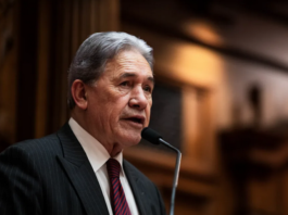 NZ Foreign Minister Winston Peters