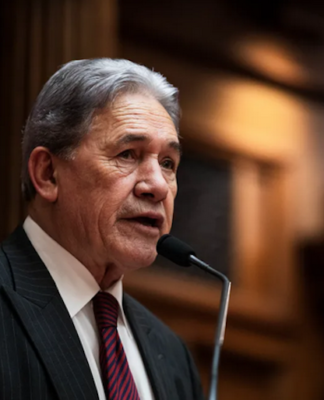 NZ Foreign Minister Winston Peters