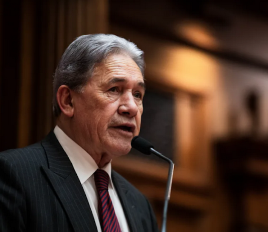 NZ Foreign Minister Winston Peters