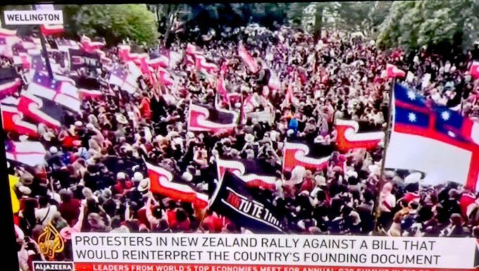 Cynical politics reported on world stage damage NZ’s reputation News outlets around the world carried reports of the Hīkoi