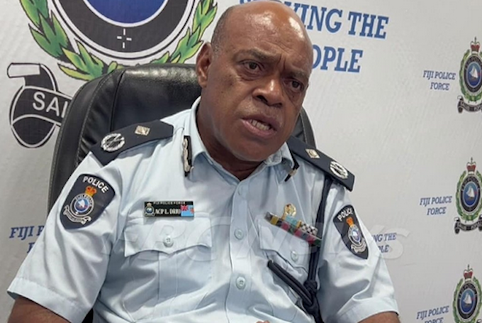 Fiji's Assistant Commissioner of Police Operations Livai Driu