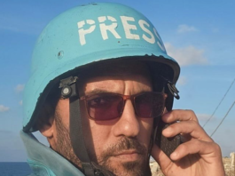 Palestinian journalist Ahmed Al-Louh