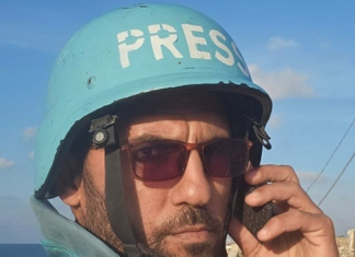 Palestinian journalist Ahmed Al-Louh