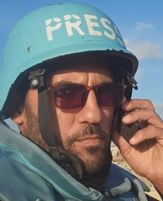 Palestinian journalist Ahmed Al-Louh
