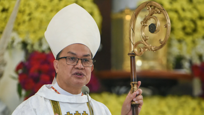 Cardinal David slams Israel, says Jesus would have been born in Gaza Cardinal David of the Philippines