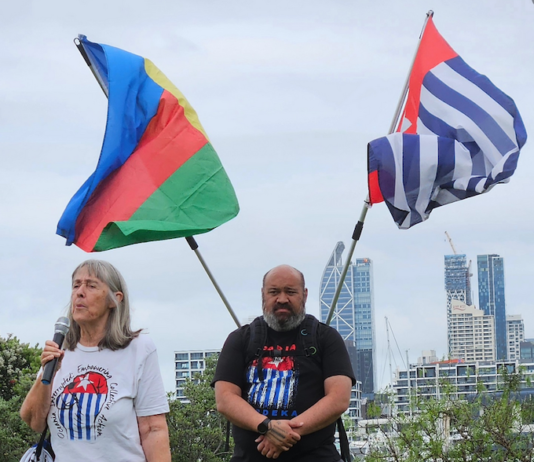 Former NZ Green Party MP Catherine Delahunty speaking for West Papua Action Aotearoa