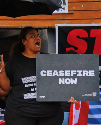 Protesters condemn Fiji ‘complicity, silence’ over Israel’s Gaza genocide Fiji protesters call for an immediate ceasefire in Gaza