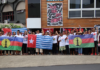 Fiji protesters supporting decolonisation of West Papua, Kanaky - and Palestine