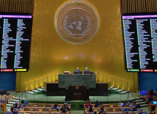 UN members vote overwhelmingly to demand a ceasefire in Gaza