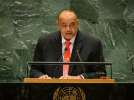 Tongan Prime Minister Hu’akavameiliku Siaosi Sovaleni