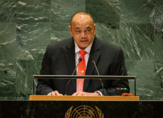 Tongan Prime Minister Hu’akavameiliku Siaosi Sovaleni