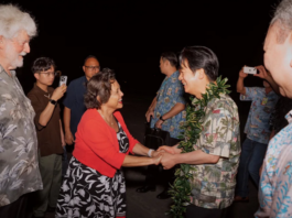 Guam Governor Leon Guerrero welcomes Taiwan's President Lai to Guam