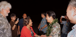 Guam Governor Leon Guerrero welcomes Taiwan's President Lai to Guam