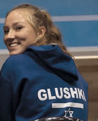 Israeli tennis player and ex-soldier Lina Glushko
