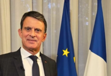 French Overseas Minister Manuel Valls