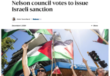 Nelson votes to sanction Israel