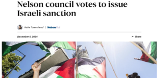 Nelson votes to sanction Israel