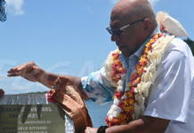 Fiji Prime Minister Sitiveni Rabuka