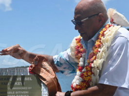 Fiji Prime Minister Sitiveni Rabuka