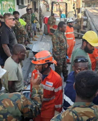 Vanuatu local authorities have been working around the clock since Tuesday to try to locate and rescue people trapped in the Port Vila rubble left by the magnitude 7.3 earthquake this week