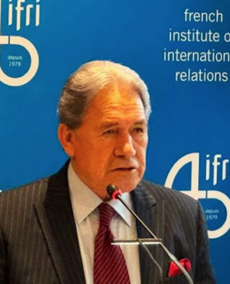 NZ Foreign Minister Winston Peters