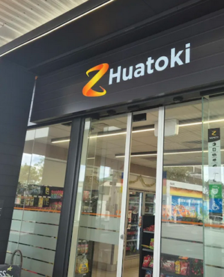 The newly named Z Huatoki in Ngāmotu