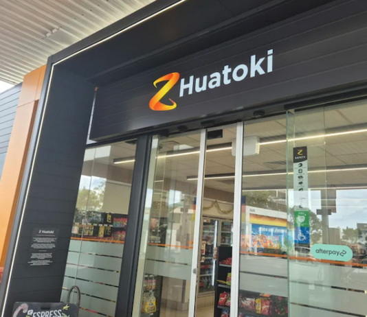 The newly named Z Huatoki in Ngāmotu