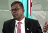 Fiji Deputy Prime Minuster Dr Biman Prasad