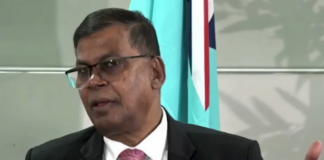 Fiji Deputy Prime Minuster Dr Biman Prasad