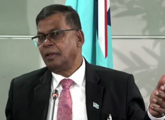 Fiji Deputy Prime Minuster Dr Biman Prasad