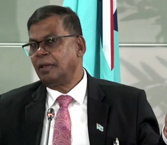 Fiji Deputy Prime Minuster Dr Biman Prasad