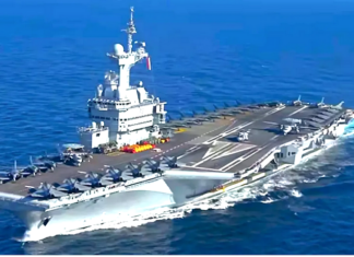 French aircraft carrier Charles de Gaulle