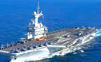 French aircraft carrier Charles de Gaulle