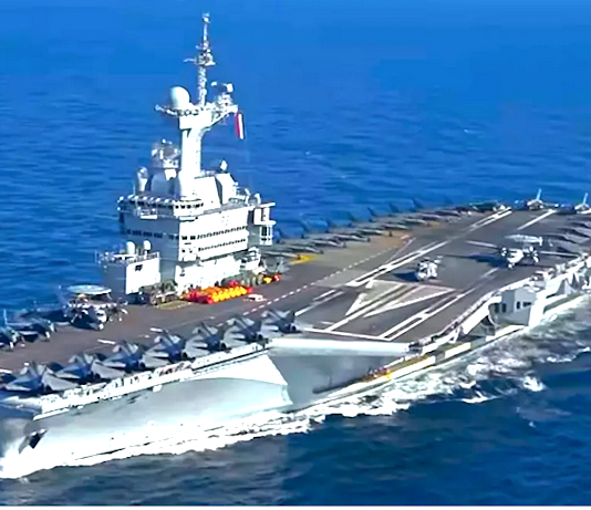 French aircraft carrier Charles de Gaulle