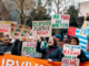 Pacific Islands climate justice protesters among those demonstrating at The Hague