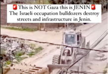 Israel destroying Gaza and now Jenin