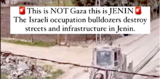 Israel destroying Gaza and now Jenin