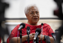 Samoan Prime Minister Fiame Naomi Mata’afa