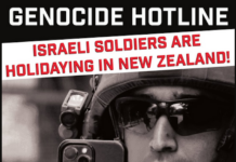 PSNA's Gaza "genocide hotline"