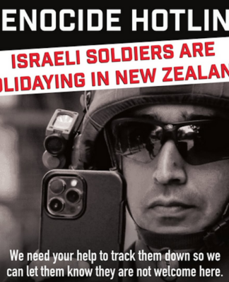 PSNA's Gaza "genocide hotline"