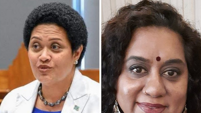Fiji quota proposal sparks debate on women’s representation in politics Suva-based lawyer Sainiana Radrodro (left) and Fiji Women’s Rights Movement’s executive director Nalini Singh
