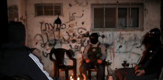 Armed resistance fighters of the Jenin Brigade in Jenin refugee camp 0n 29 December 2025