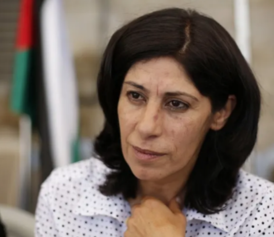 Palestinian politician, MP and activist Khalida Jarrar