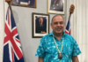 Cook Islands Prime Minister Mark Brown